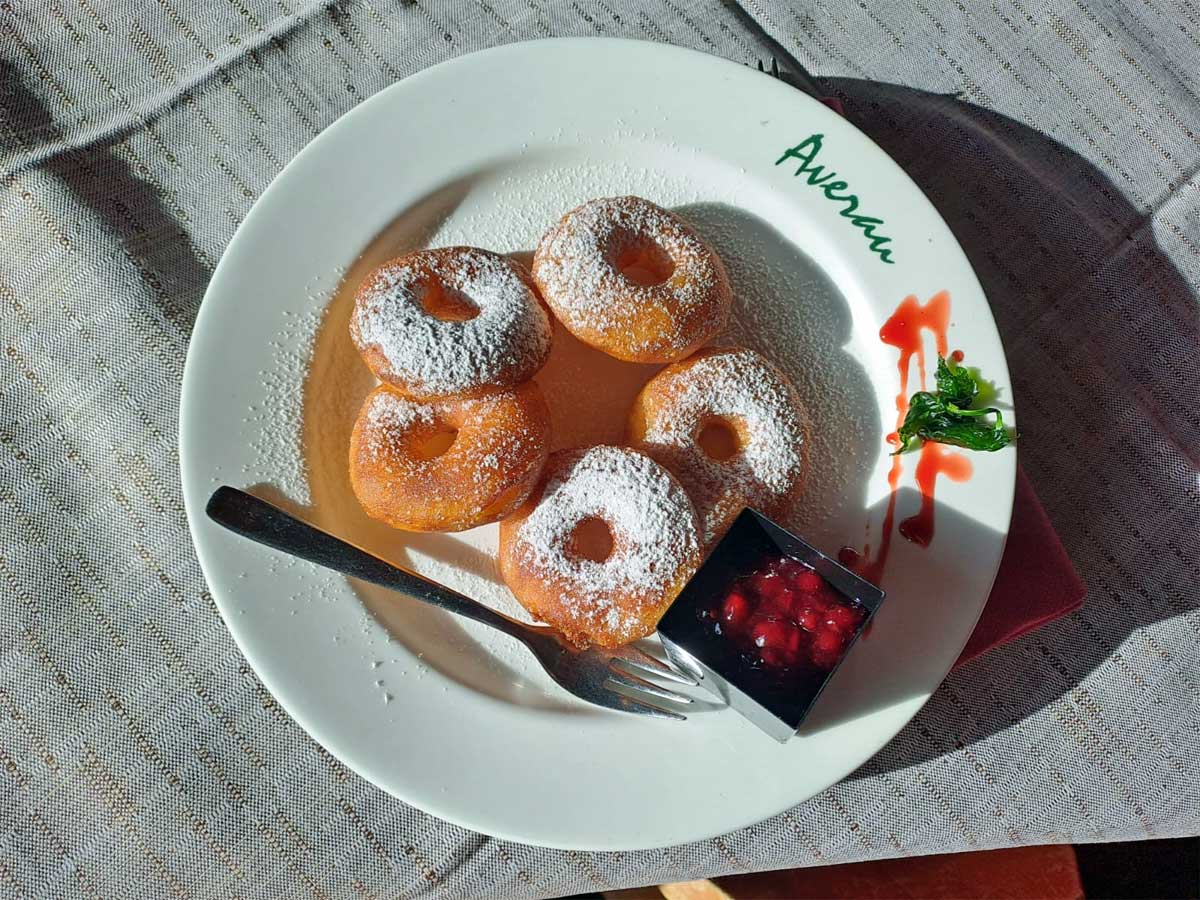 Frittelle di Mele - Carnevale - Rifugio Averau